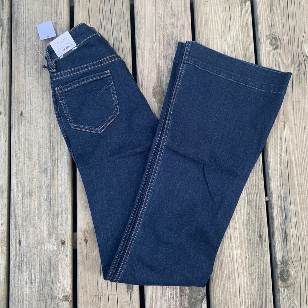 Rock and Roll Denim high rise trouser jean